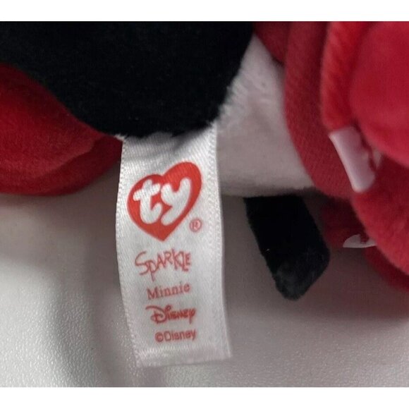 TY Beanie Babies Disney MICKEY & MINNIE MOUSE SET OF‎ 2 [2023](Soft Body 7.5 in) - Picture 10 of 16